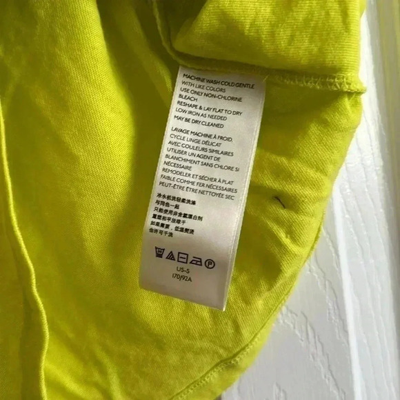 Free People neon green twist tank size S - Picture 4 of 6